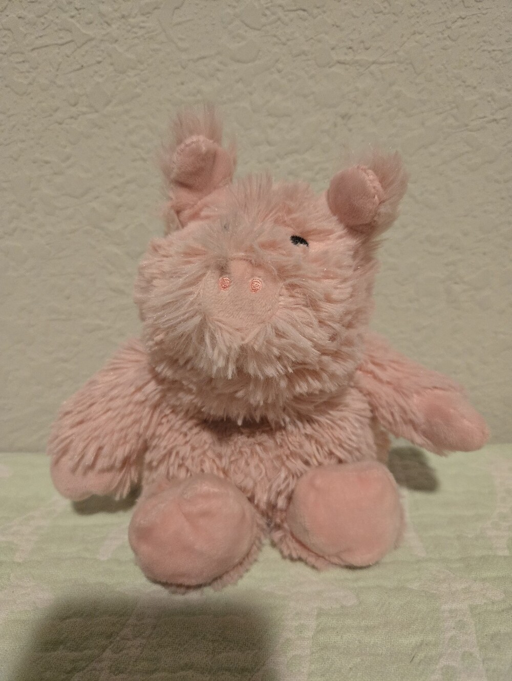 Pig Warmies Junior Microwaveable Pig With Scented Lavender.